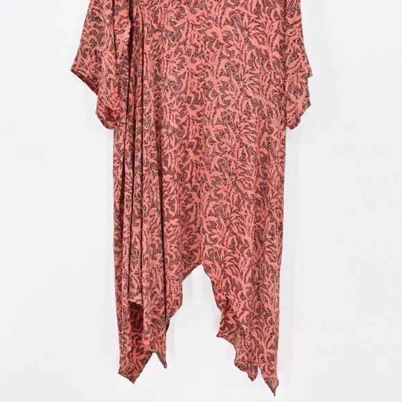 SISSEL EDELBO Anthropologie Floral Maxi Duster Kimono Cardigan Womens Size M/L - Picture 7 of 9